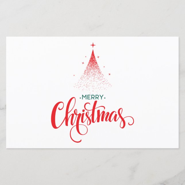 Design de Noël avec étoiles (Devant)
