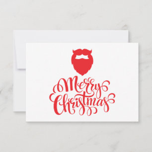 Design de Noël Barbe Père Noël