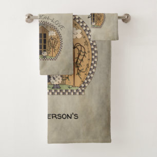 Design de pays primitif Live Laugh Love