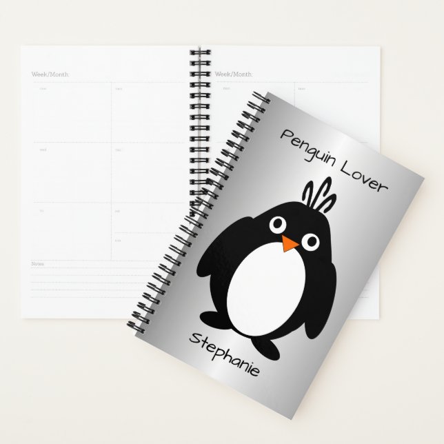 Design de pingouin personnalisé (Devant avec enveloppe)
