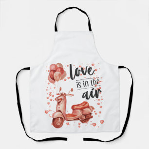 Design de Saint-Valentin : tablier scooter et ball