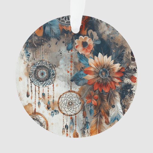 Design de style Boho avec catchers de rêve (devant)