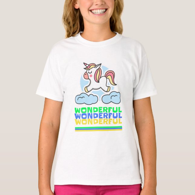 Design de t-shirt coloré pour enfants (Devant)