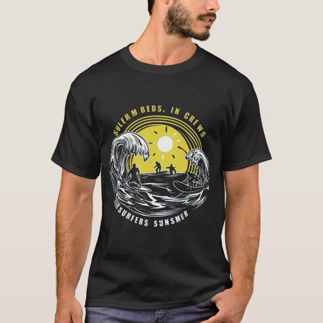 Design de t-shirt d'été, Design de t-shirt de plag (Devant)