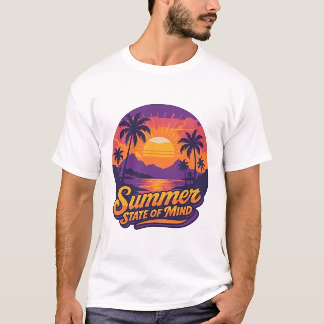 Design de T-shirt été (Devant)