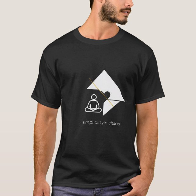 Design de T-shirt géométrique Abstrait moderne (Devant)