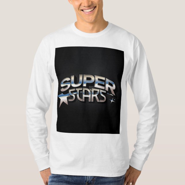 Design de t-shirt Super Star (Devant)
