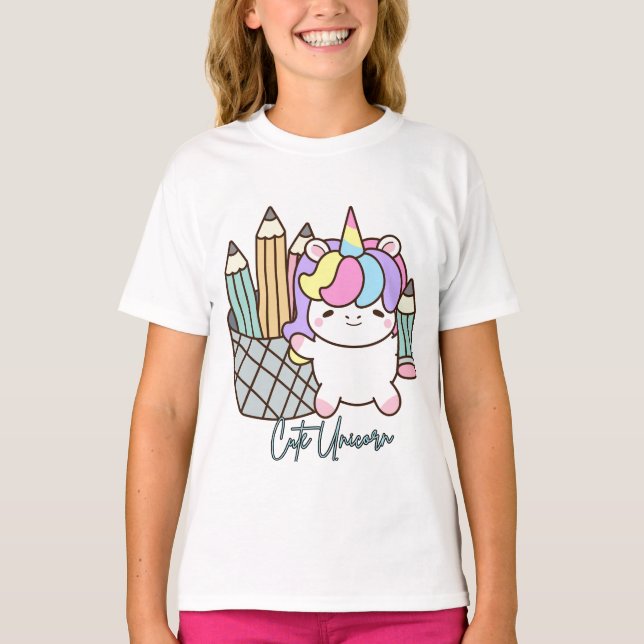Design de t-shirt Unicorn (Devant)