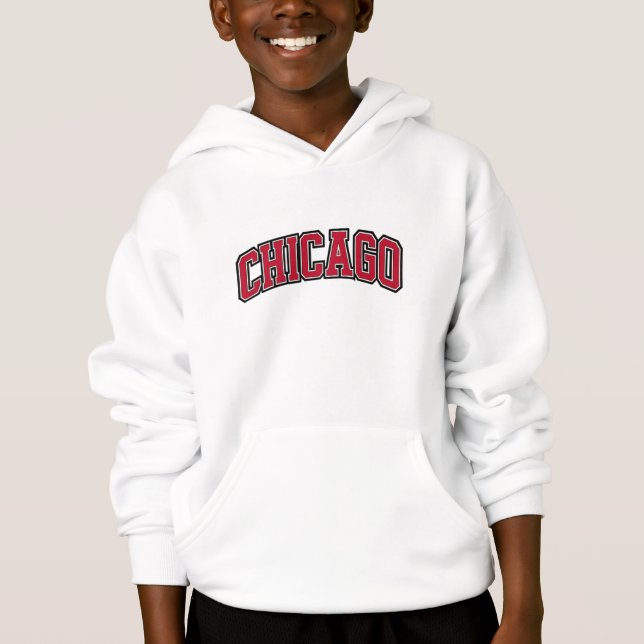 Design de texte du style Varsity Red Block de Chic (Devant)
