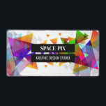 Design de triangle graphique, Concepteur graphique<br><div class="desc">Graphic Triangle Design,  Graphic Designer Desk Mat par le magasin Carte de visite.</div>
