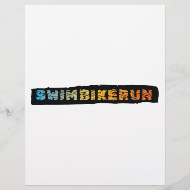 Design de triathlon (Devant)
