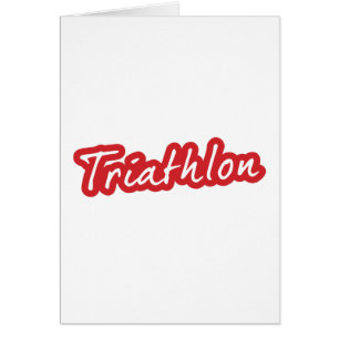 Design de triathlon cool