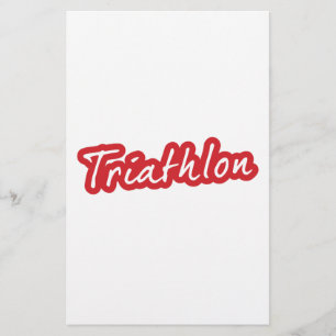 Design de triathlon cool