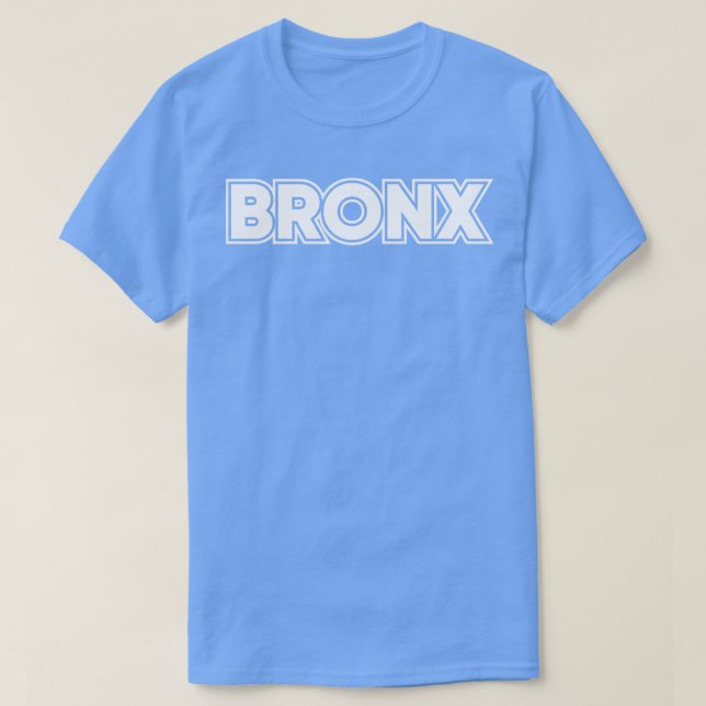 Design de typographie Bronx TShirt (Design devant)
