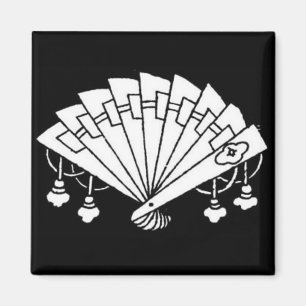 Design de ventilateur japonais - Magnet