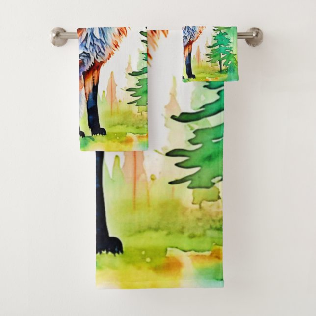 Design de vue Forest Fox (En situation)