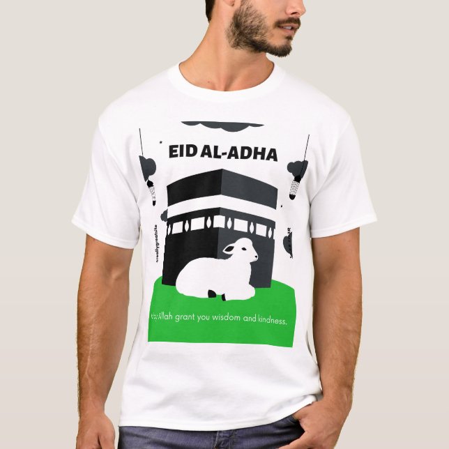 Design des t-shirts Eid Al adha (Devant)
