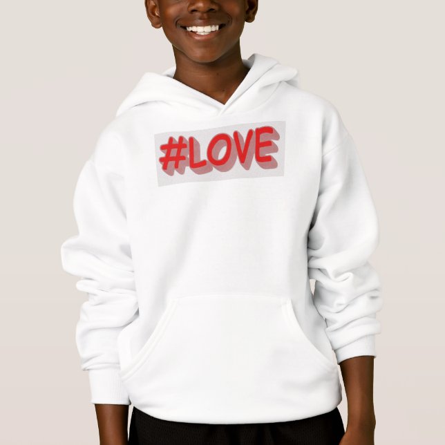 Design d'expression mignon "#LOVE". Commandez dès  (Devant)