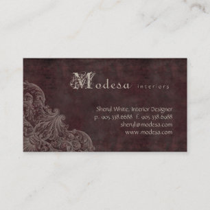 Design d'intérieur antique Burgu de carte de