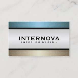 Design d'intérieur - cartes de visite