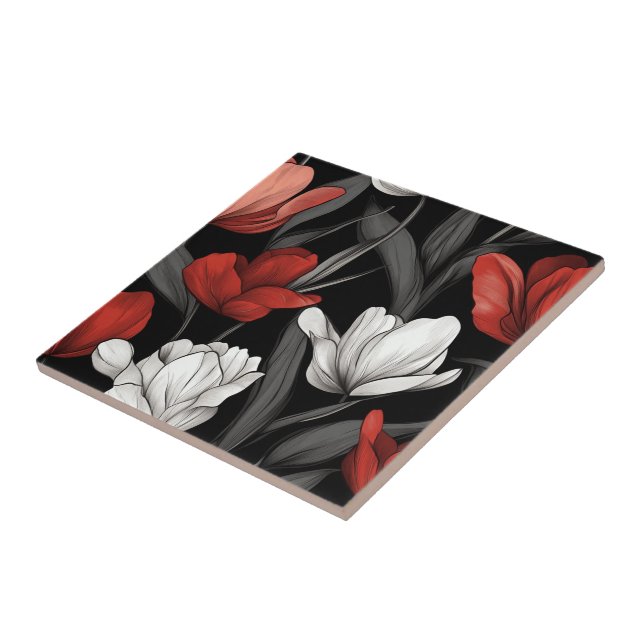 Design d'intérieur Chic Tulip Carreaux céramiques (Côté)