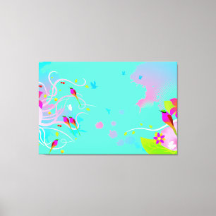 Design d'oiseaux Art Mur toile