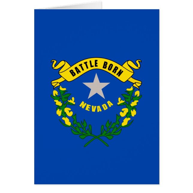 Design du drapeau d'état du Nevada (Devant)