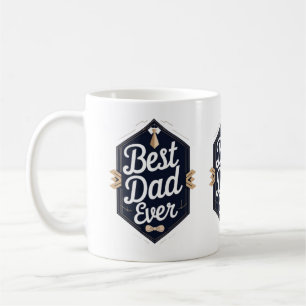 Design élégant de la Mug de la Fête des Pères