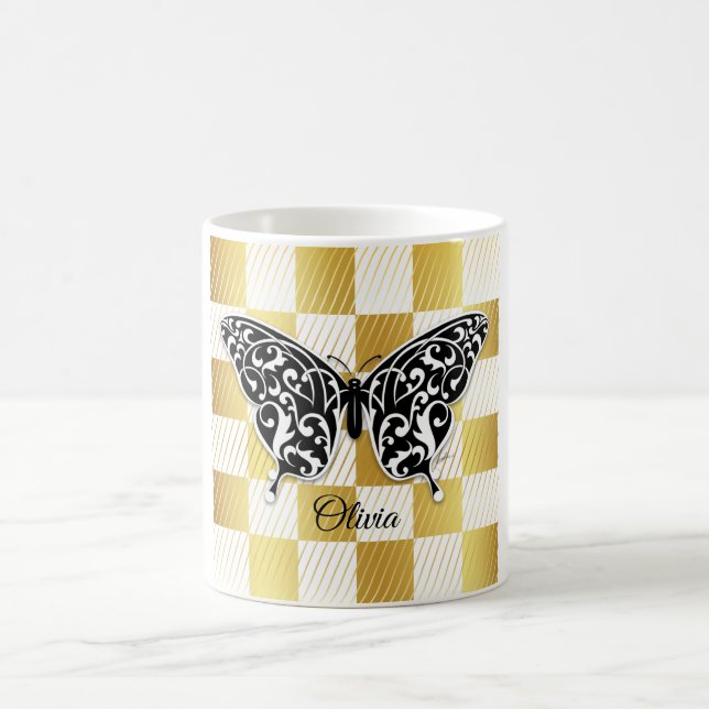 Design élégant de la Mug Papillon par Eksi (Centre)