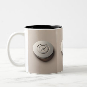 Design élégant de logo 3D moderne Mug