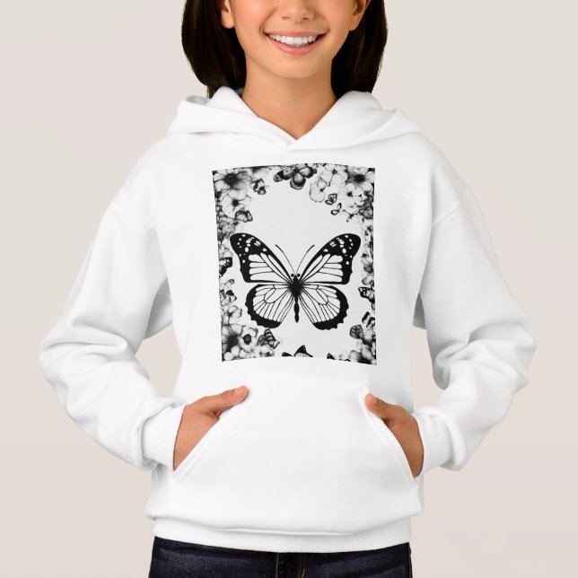 Design élégant du logo papillon - (Devant)