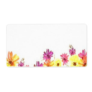 DESIGN Étiquette de adresse ART STYLE