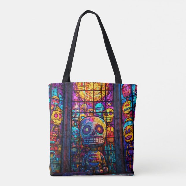 Design exclusif | Sac fourre-tout Citrouille Hallo (Dos)