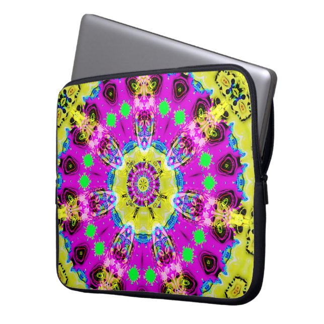 Design graphique dynamique pour sac électronique (devant gauche)