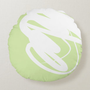 Design graphique moderne Coussin rond