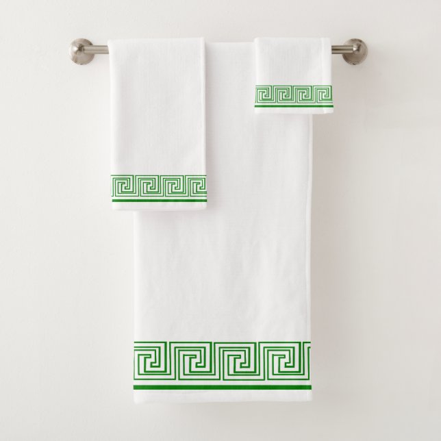 Design Green Grecian Frieze (En situation)