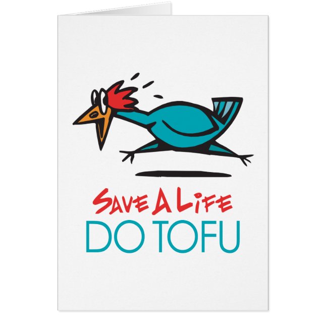 Design humoristique de tofu (Devant)