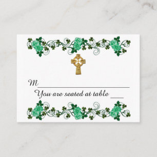 Design irlandais pour cartes mariages