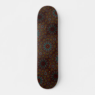 Design moderne Dot Art Mandala Motif Skateboard