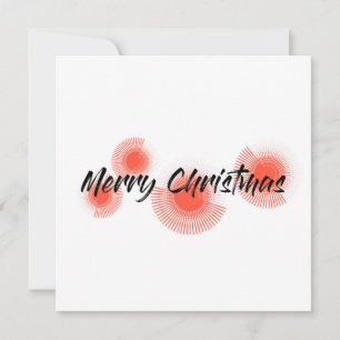 Design moderne, joyeux, ludique "Joyeux Noël"