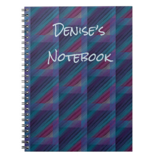 Design moderne personnalisé Carnet spiral
