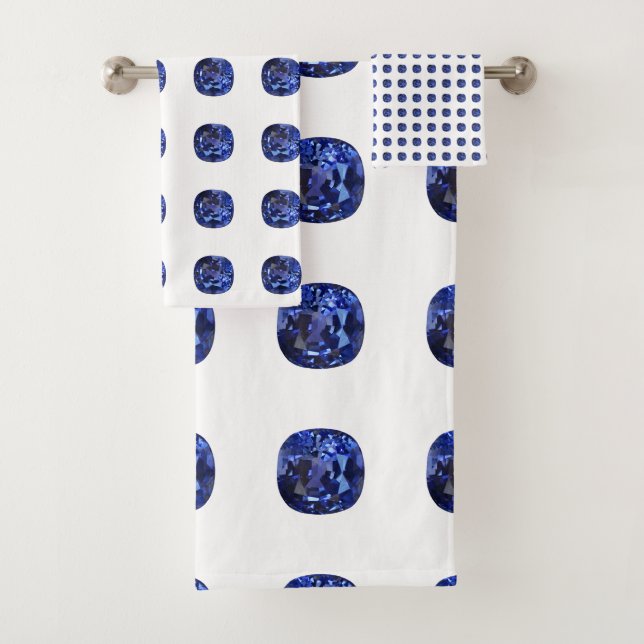 Design Motif Blue Sapphire (En situation)