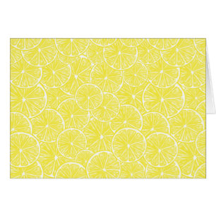 Design motif de tranches de citron