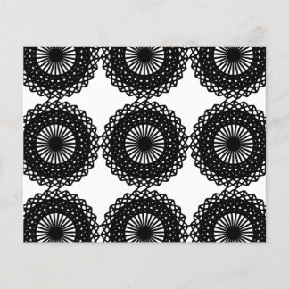 Design Motif en dentelle noire. Personnalisé