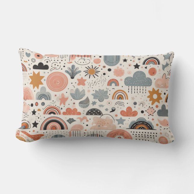 design motif minimaliste pour coussins (Recto)