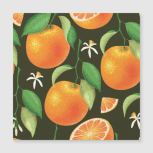 Design motif orange transparent.