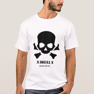 Design Music X Skull X design T-shirt