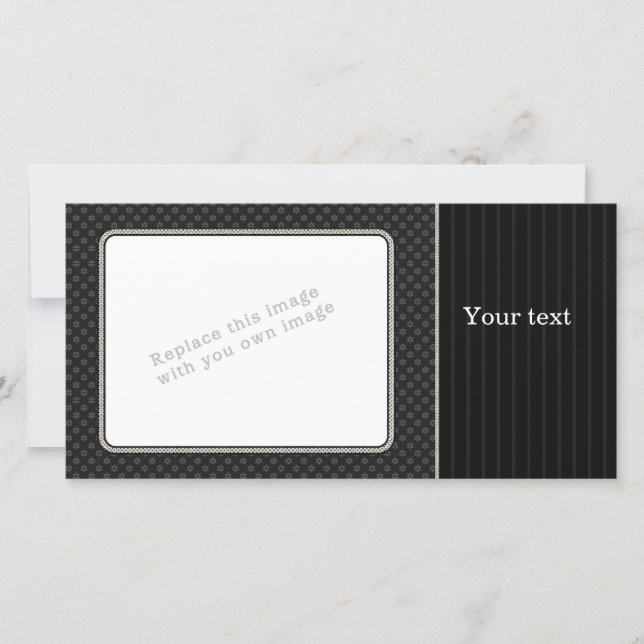 Design noir élégant (Devant)