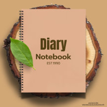 Design professionnel moderne joli journal rose chi