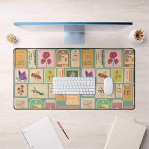 Design rétro motif classique Timbres et billets